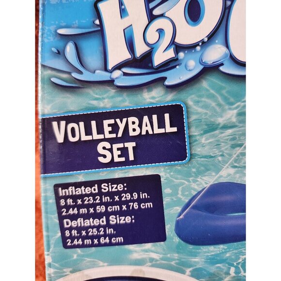 Bestway H20 GO Inflatable Volleyball Set Floating Pool Game W/ VolleyBall ~ New - Picture 6 of 6